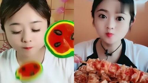 直播美女吃瓜图片,视觉盛宴来袭！