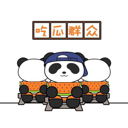 多多熊猫吃瓜,多多熊猫的瓜田奇遇记